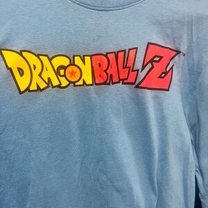 Dragon Ball Z Blue Graphic long sleeved T-Shirt